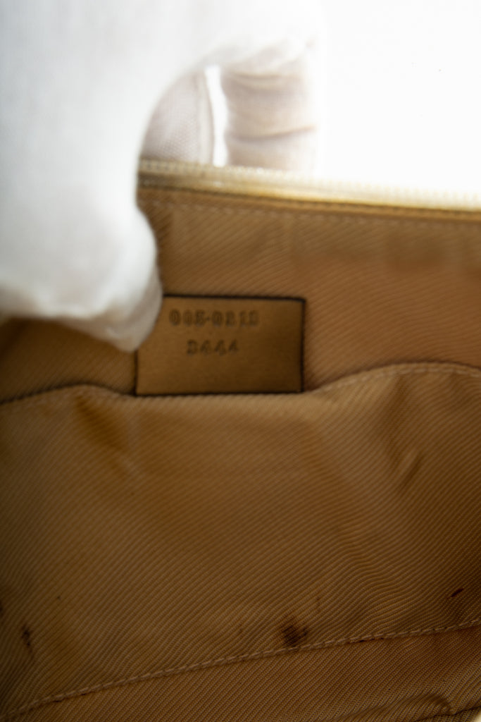 Gucci Monogram Bag in Gold - irvrsbl