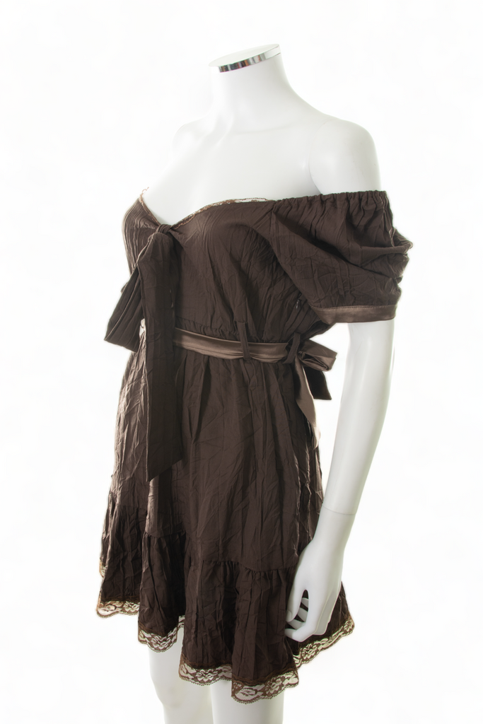 vintage Lace Trim Dress - irvrsbl