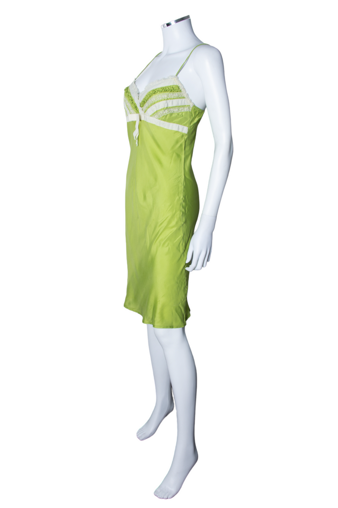 Iceberg Green Slip Dress - irvrsbl