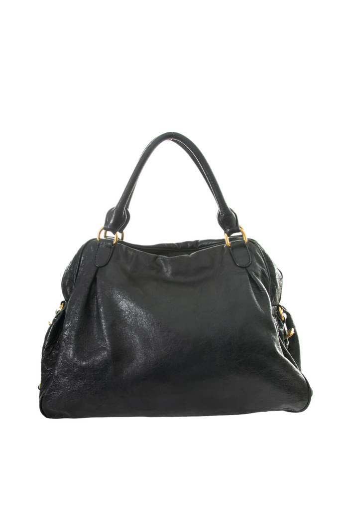Miu Miu Black Leather Bag - irvrsbl