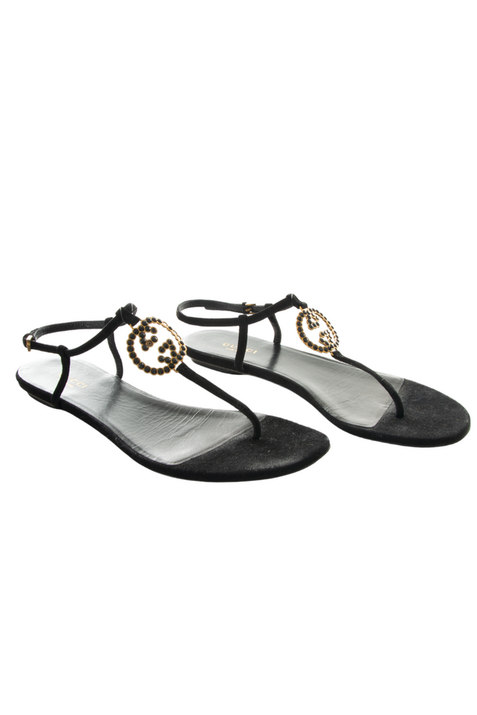 Gucci GG Logo Sandals - irvrsbl
