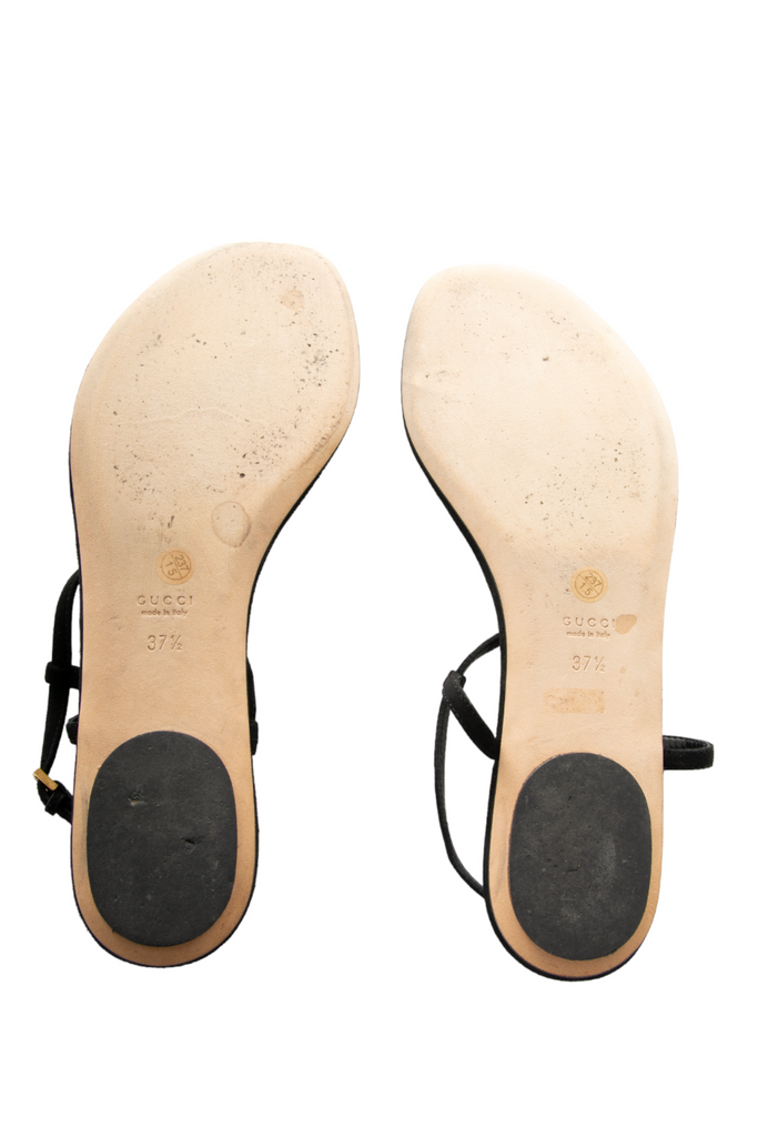 Gucci GG Logo Sandals - irvrsbl