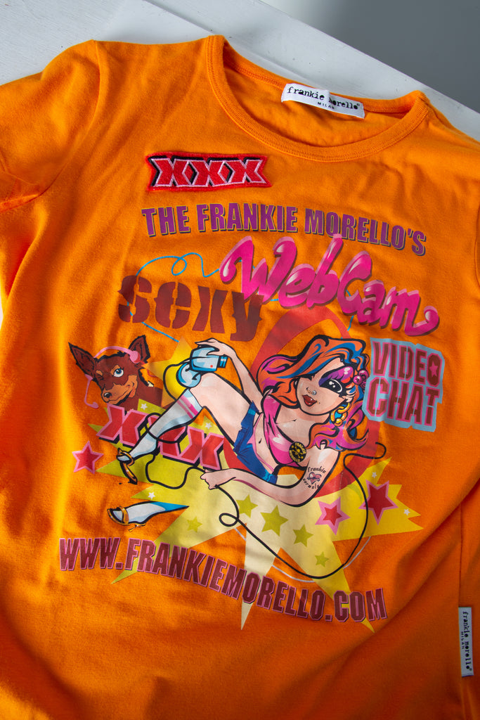 Frankie Morello XXX Webcam Graphic Tee - irvrsbl