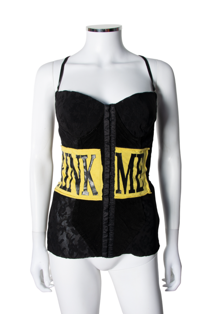 Frankie Morello "Drink Me" Corset - irvrsbl