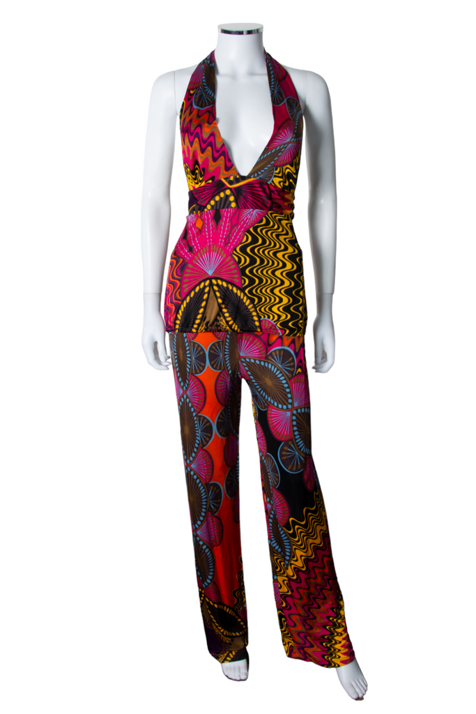 Missoni Printed Halter Set - irvrsbl