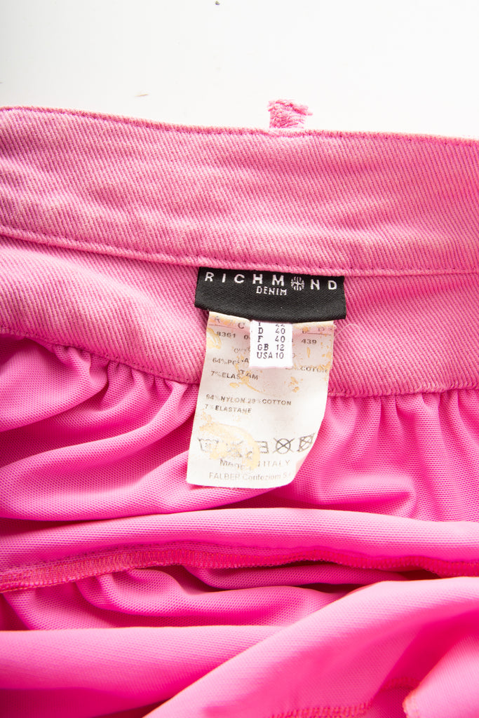 Richmond Ruffle Pink Skirt - irvrsbl