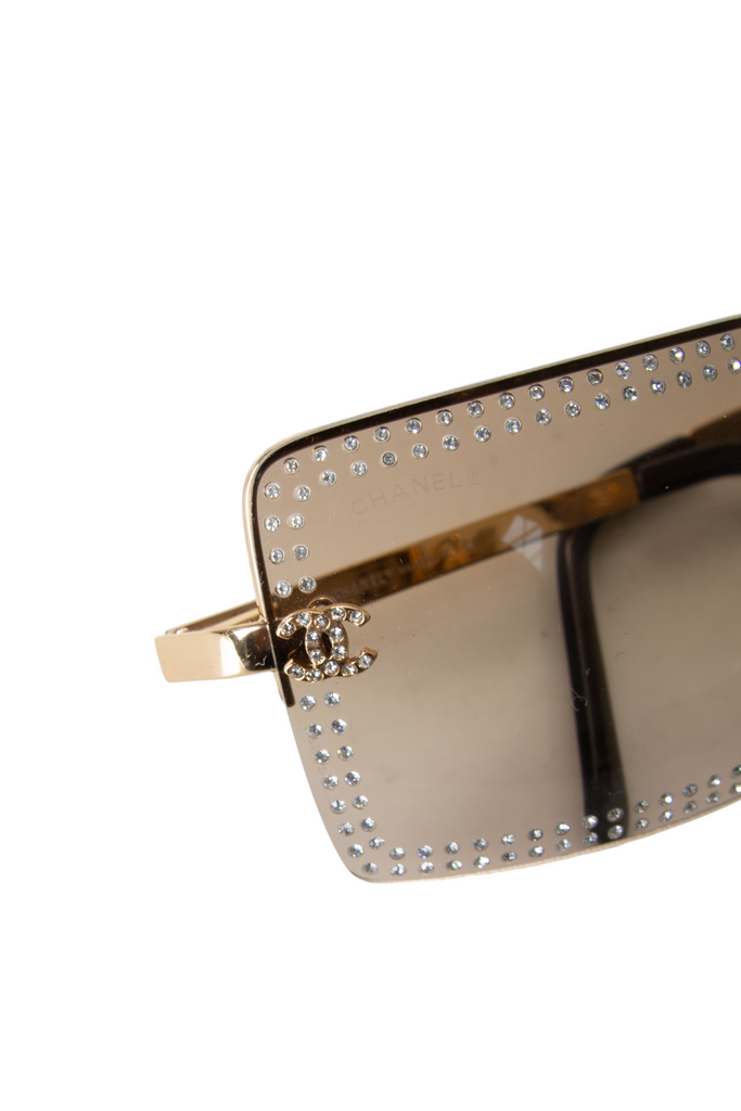 Chanel Rare Swarovski Crystal Sunglasses - irvrsbl