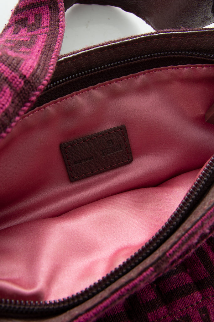 Fendi Mini Pink Monogram Bag - irvrsbl