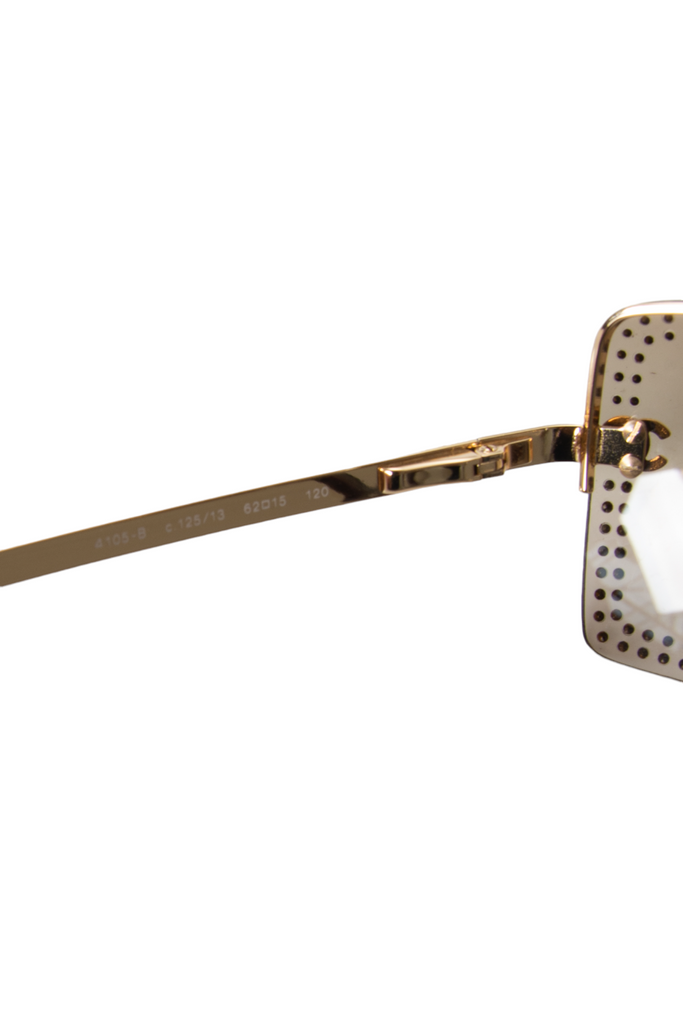 Chanel Rare Swarovski Crystal Sunglasses - irvrsbl