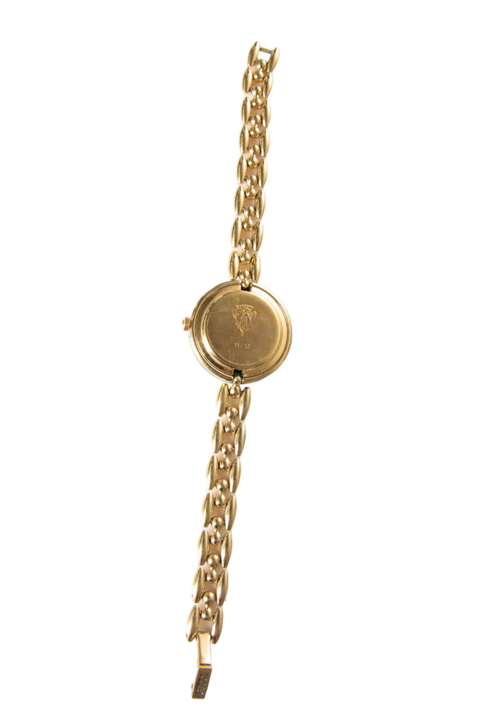 Gucci Gold Chain Link Interchangeable Bezel Watch - irvrsbl