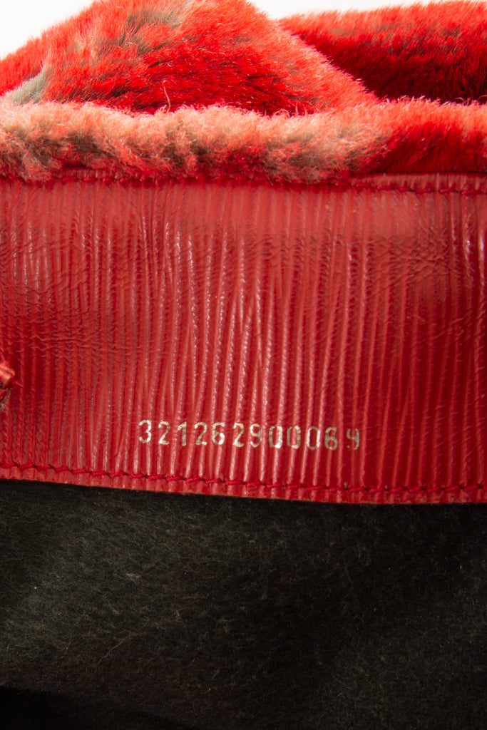 Fendi Red Fur Bag - irvrsbl