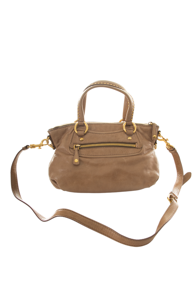 Miu Miu Leather Bag with Heart Detail - irvrsbl