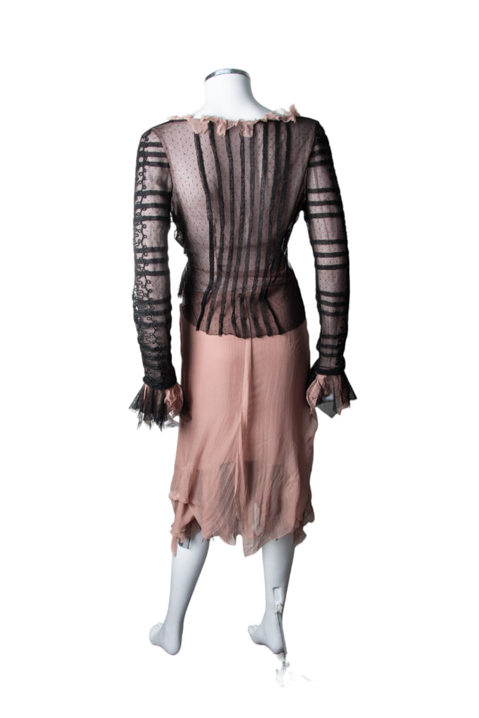 Alberta Ferretti Lace Skirt Set - irvrsbl