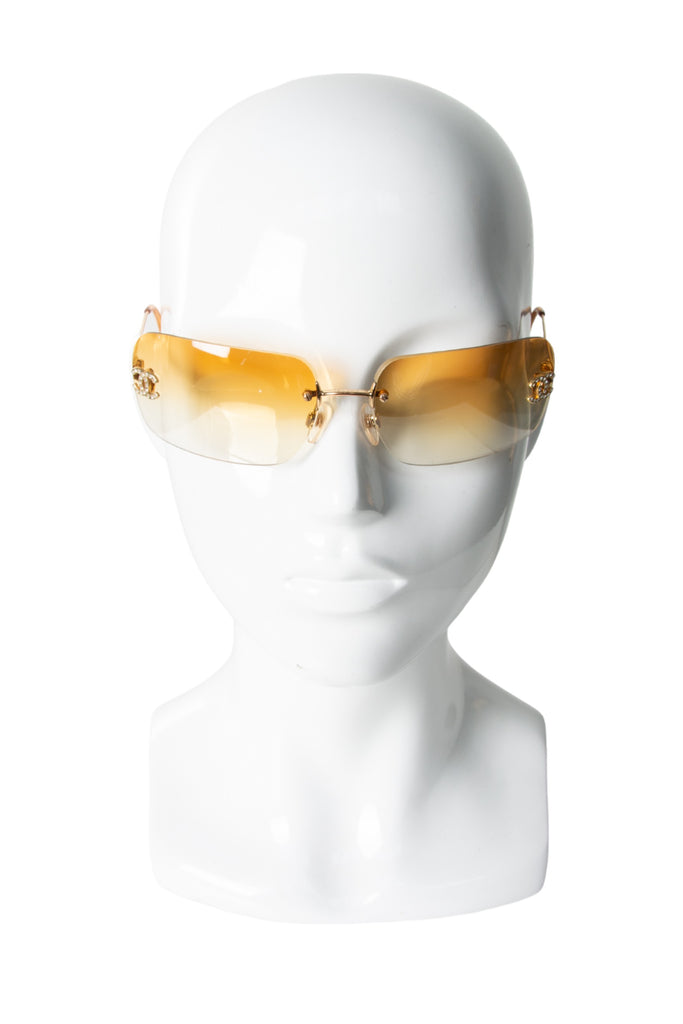 Chanel Swarosvki Crystal Sunglasses - irvrsbl