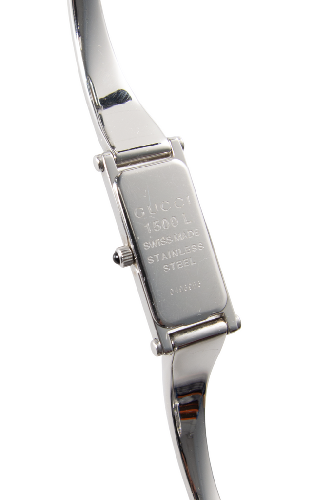 Gucci Silver Horsebit Watch - irvrsbl
