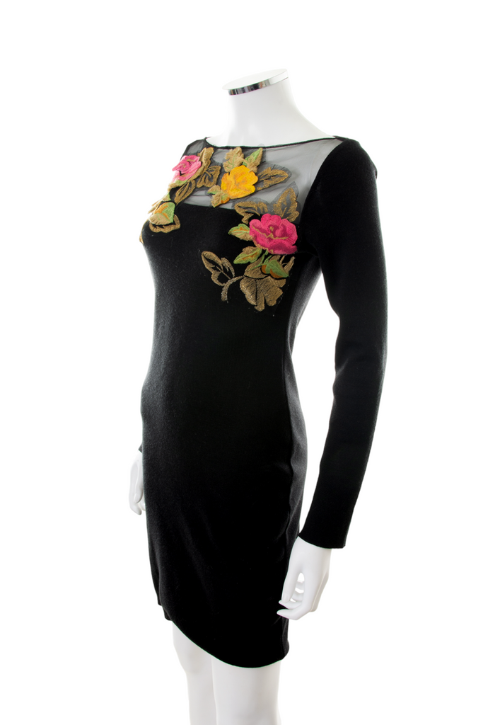 Blumarine Floral Embroidered Dress - irvrsbl