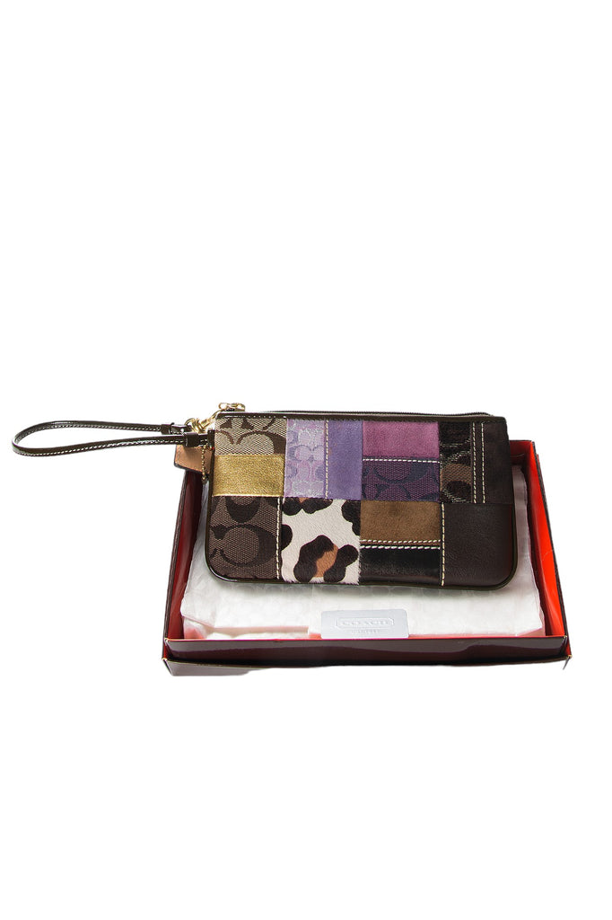 Coach Patchwork Clutch - irvrsbl