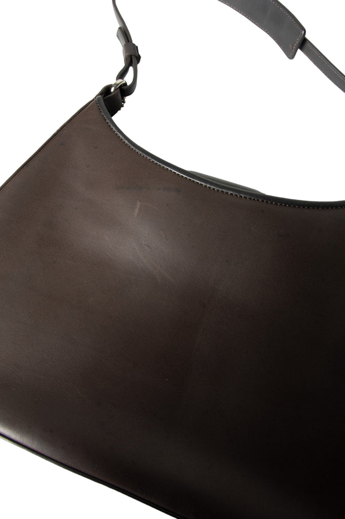 Coach Dark Brown Leather Handbag - irvrsbl