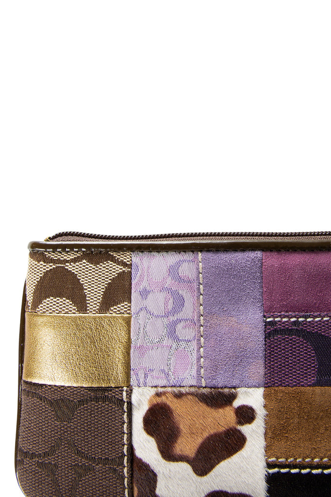 Coach Patchwork Clutch - irvrsbl