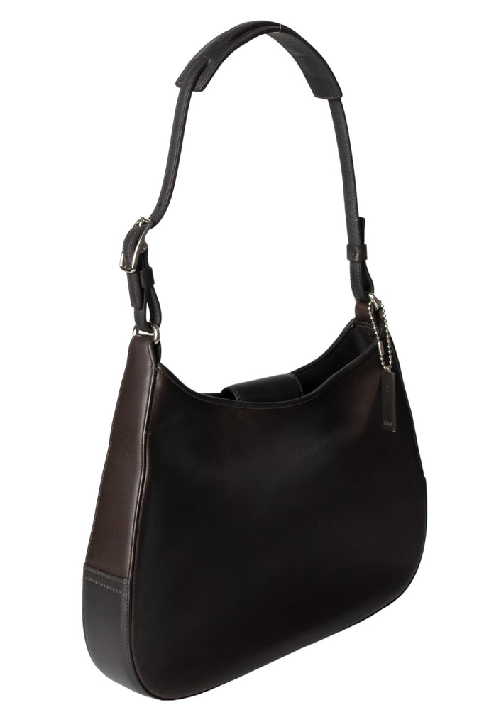 Coach Dark Brown Leather Handbag - irvrsbl