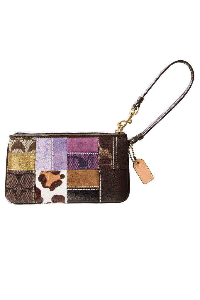 Coach Patchwork Clutch - irvrsbl