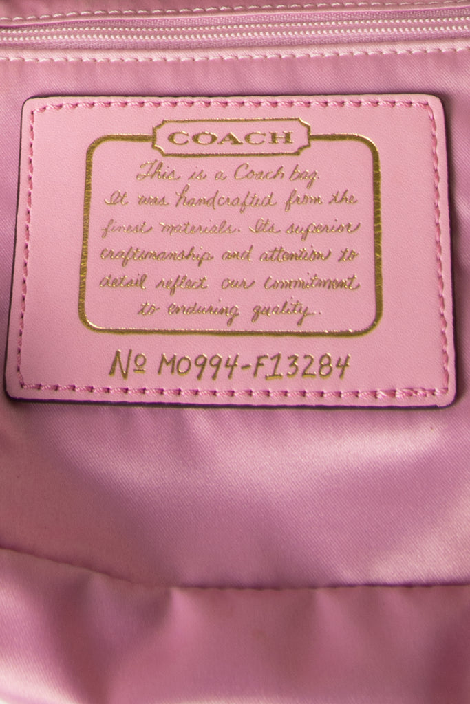 Coach Monogram Canvas Handbag - irvrsbl