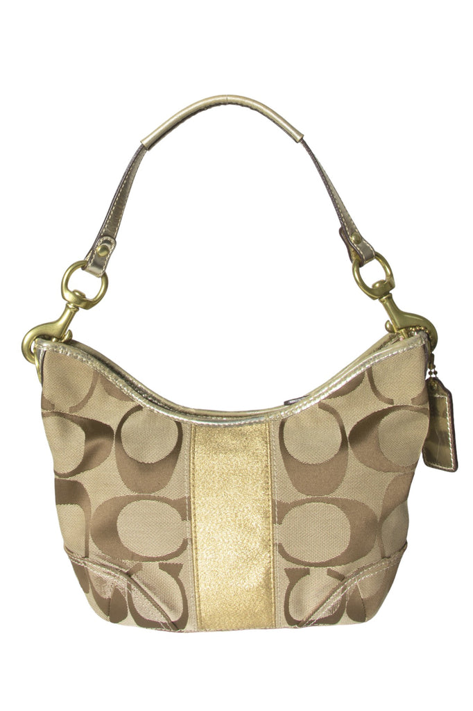 Coach Monogram Canvas Handbag - irvrsbl