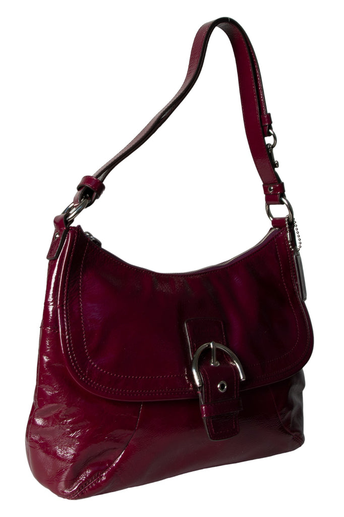 Coach Deep Purple Patent Bag - irvrsbl