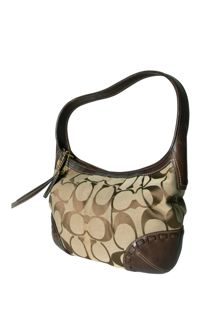 Coach Monogram Canvas Handbag - irvrsbl