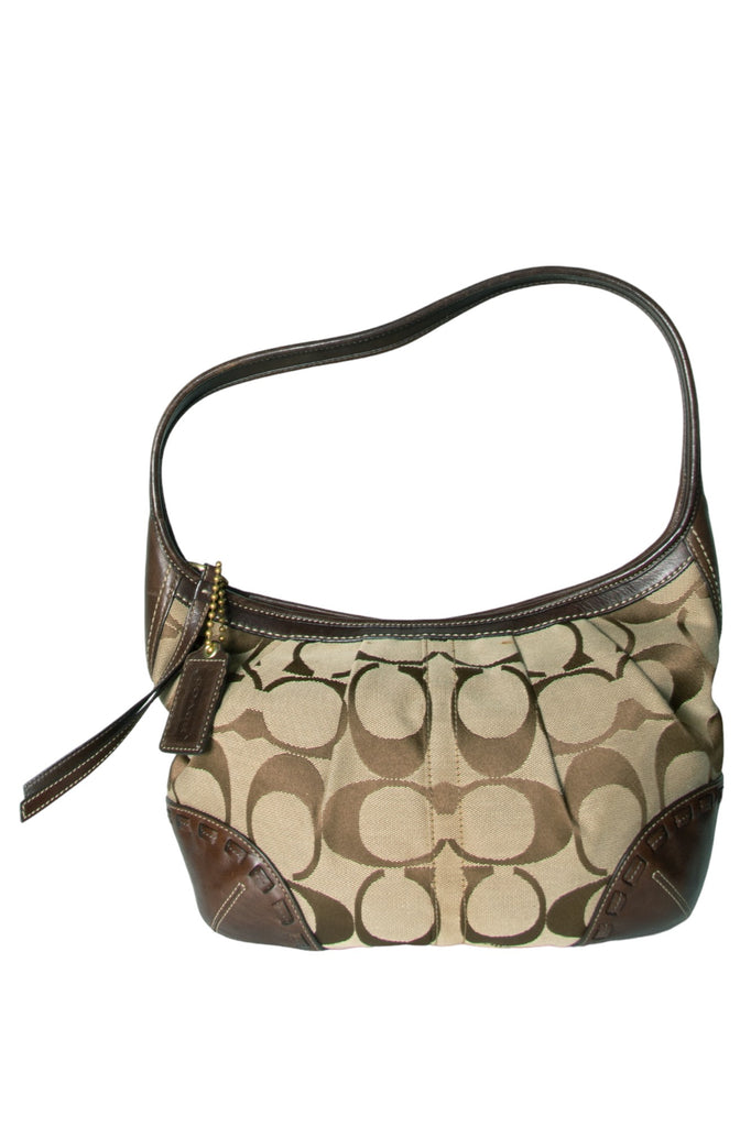 Coach Monogram Canvas Handbag - irvrsbl