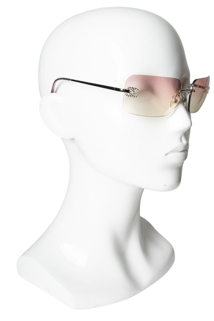 Chanel Swarovski Crystal Sunglasses - irvrsbl