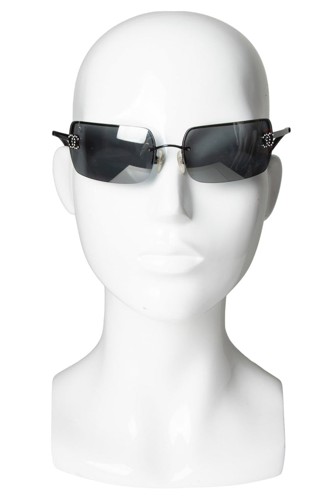 Chanel Swarovski Crystal Sunglasses - irvrsbl