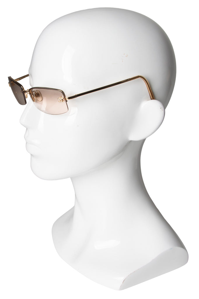 Chanel Swarovski Crystal Sunglasses - irvrsbl