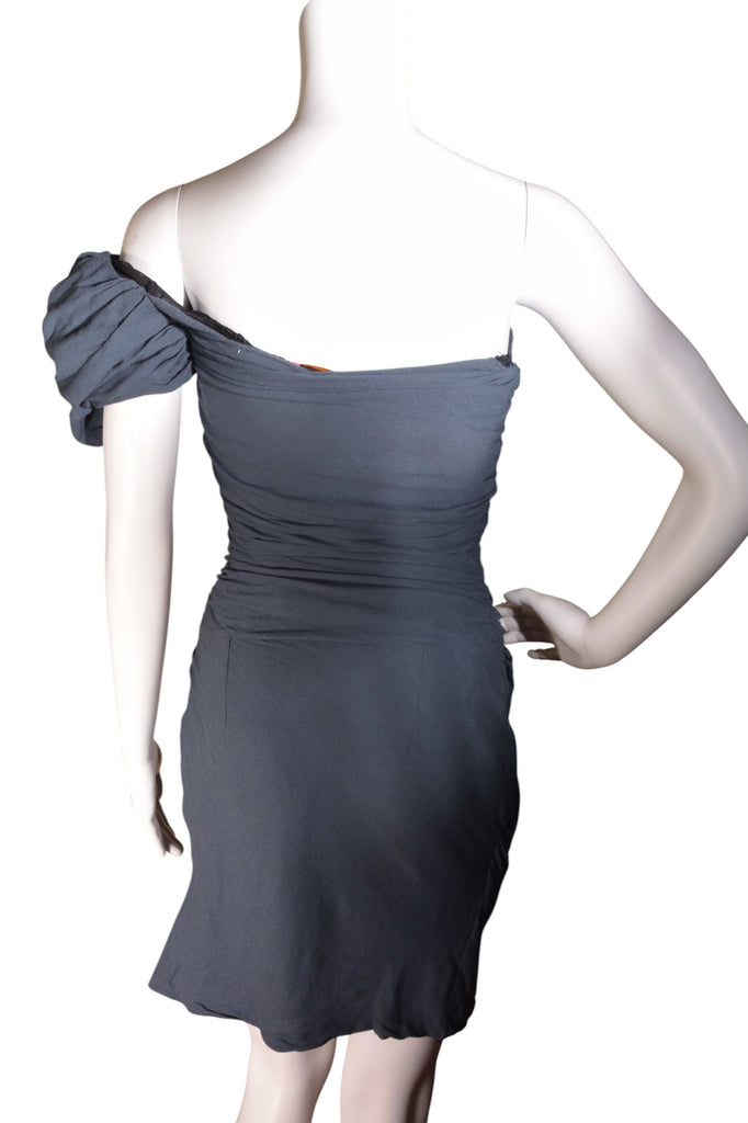 Vivienne Westwood One Shoulder Corset Dress - irvrsbl