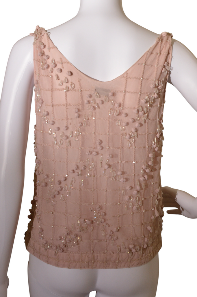 Emporio Armani Sheer Beaded Top - irvrsbl