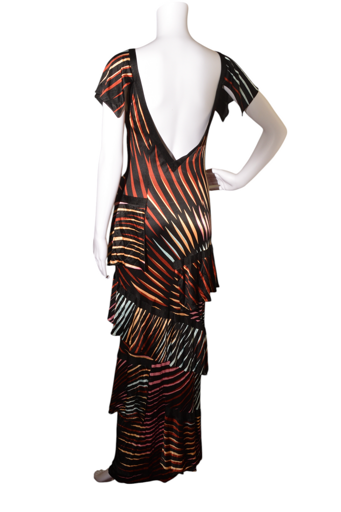 Missoni Striped Tiered Dress - irvrsbl