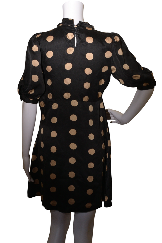 Betsey Johnson Polka Dot Tea Dress - irvrsbl