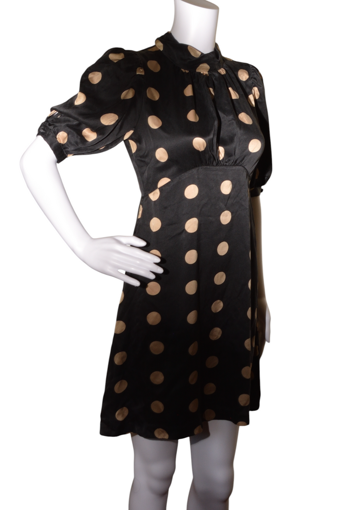 Betsey Johnson Polka Dot Tea Dress - irvrsbl