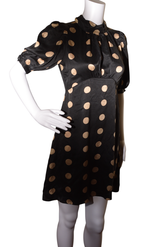 Betsey Johnson Polka Dot Tea Dress - irvrsbl