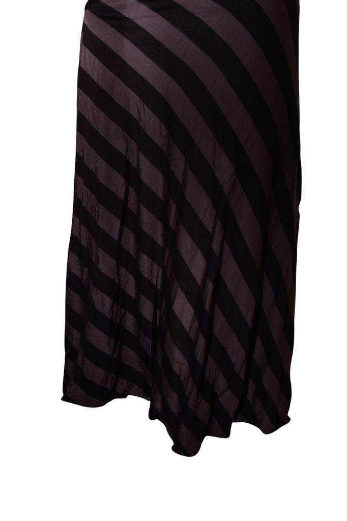 Emporio Armani Asymmetrical Striped Dress - irvrsbl