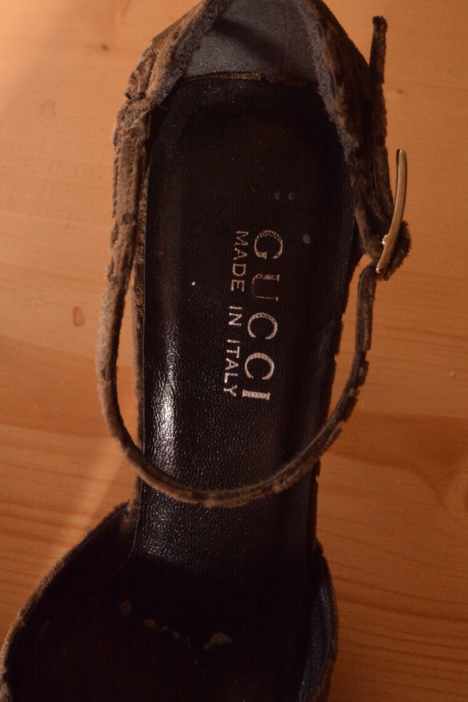 Gucci F/W 1997 Monogram Heels - irvrsbl