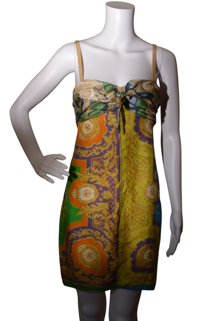 Dolce and Gabbana Scarf Print Dress - irvrsbl