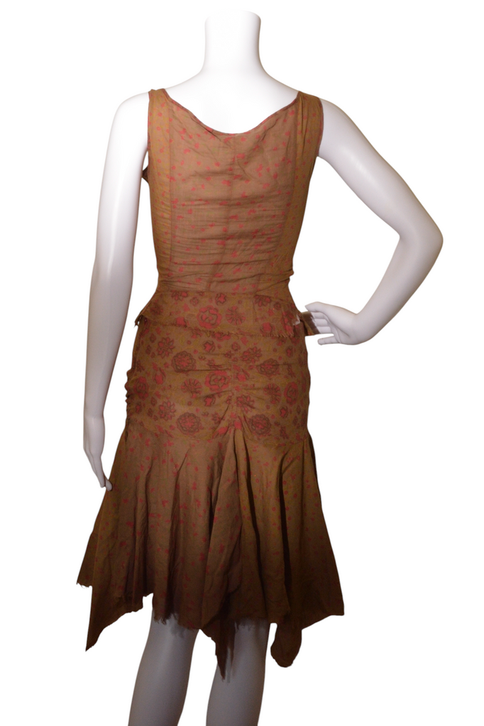 Plein Sud 2003 Raw Hem Skirt and Top - irvrsbl