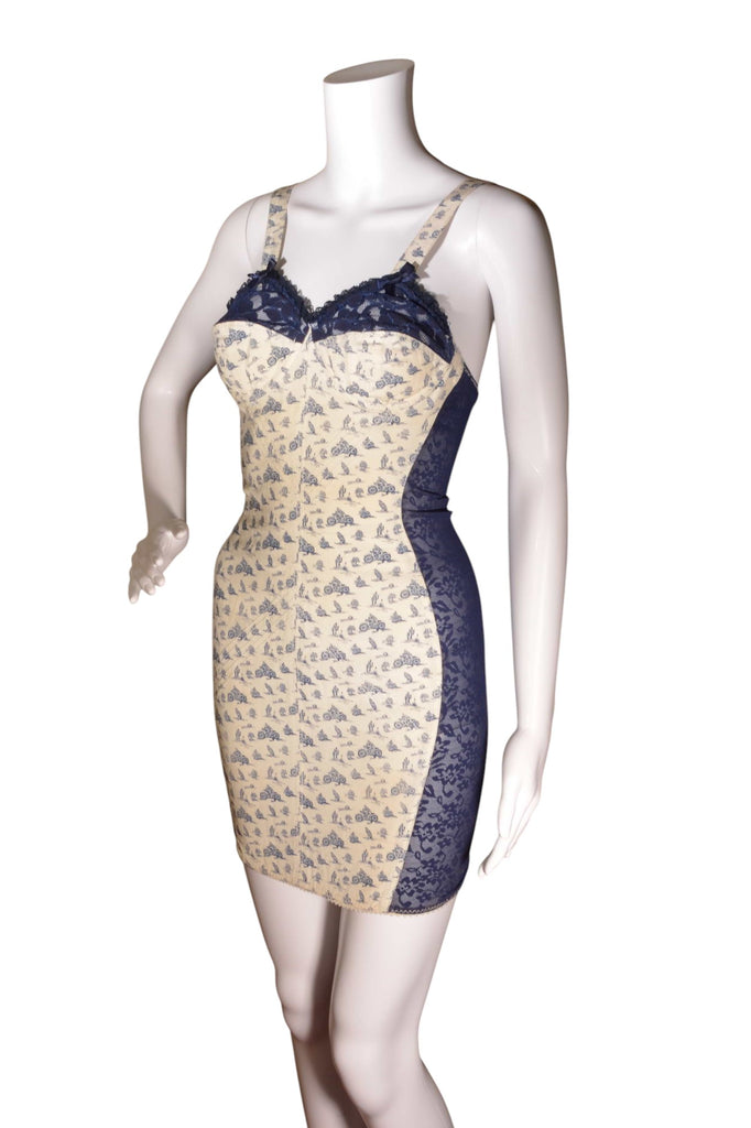 Jean Paul Gaultier Lace Side Bustier Dress - irvrsbl