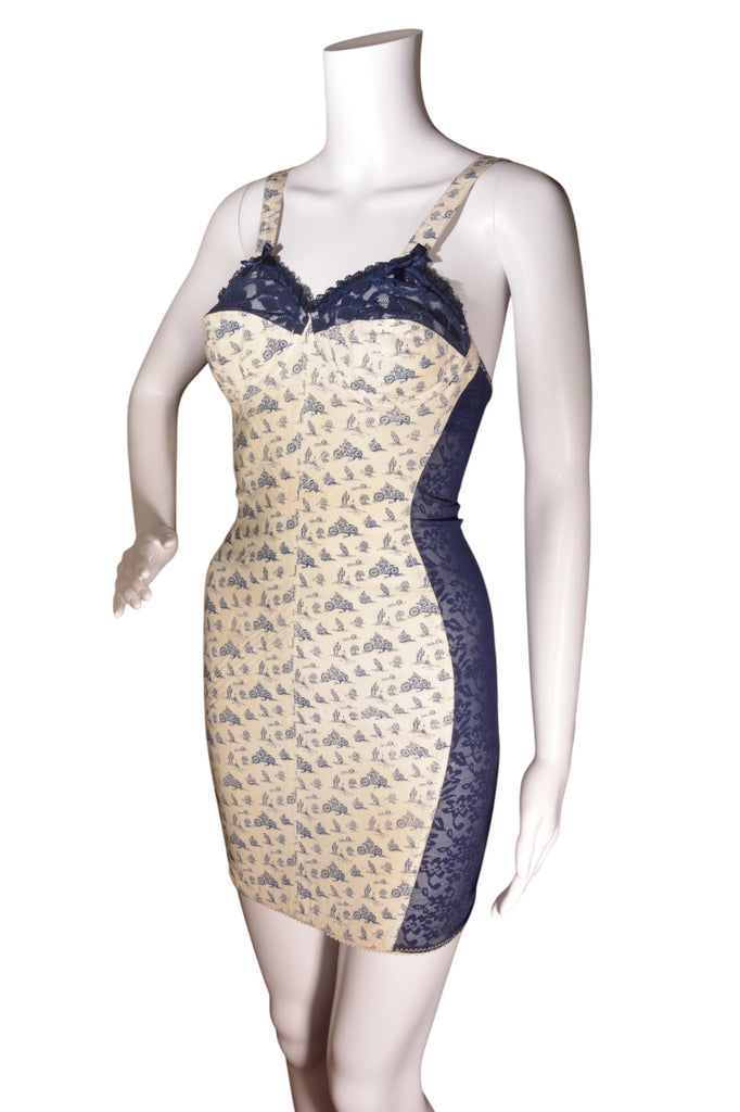 Jean Paul Gaultier Lace Side Bustier Dress - irvrsbl