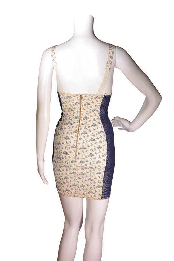 Jean Paul Gaultier Lace Side Bustier Dress - irvrsbl