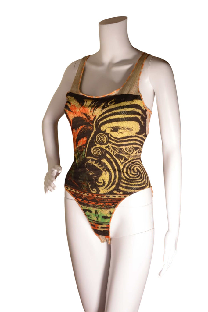 Jean Paul Gaultier Tribal Bodysuit - irvrsbl
