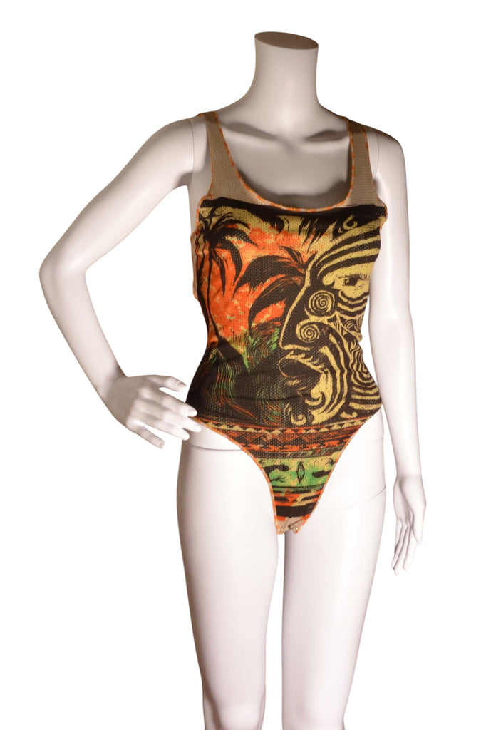 Jean Paul Gaultier Tribal Bodysuit - irvrsbl