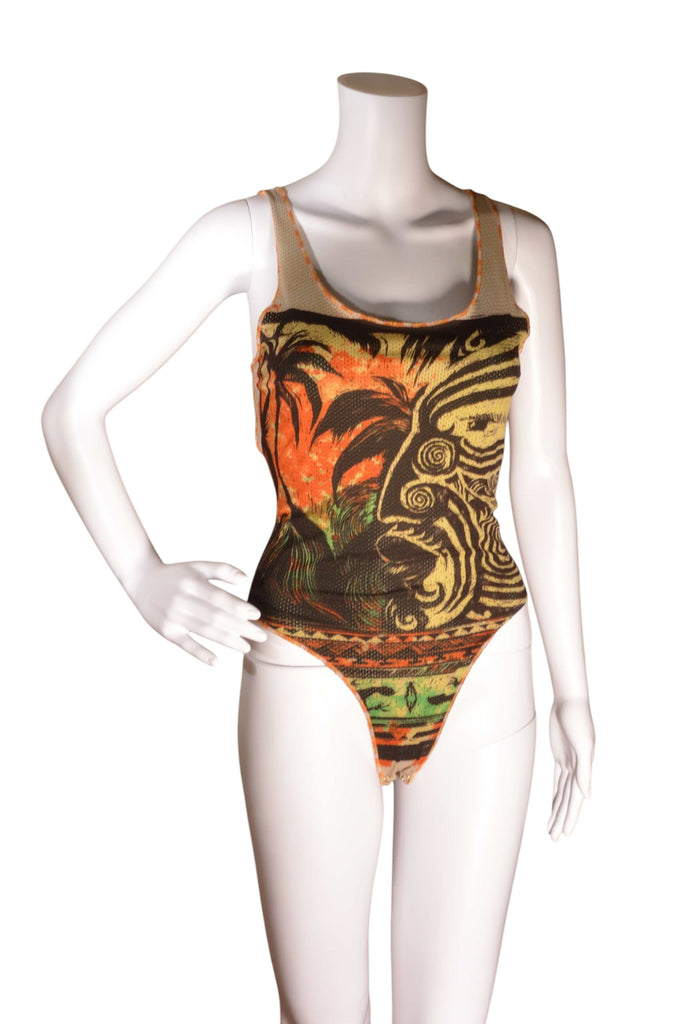 Jean Paul Gaultier Tribal Bodysuit - irvrsbl