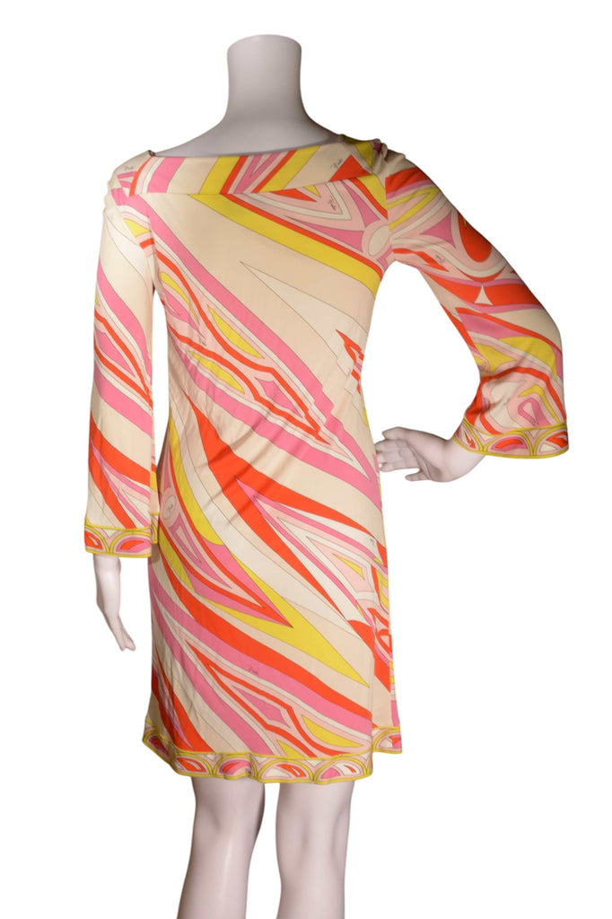 Emilio Pucci 2000s Boat Neck Dress - irvrsbl